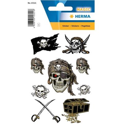 Herma Sticker, Sticker Piraten (9 Sticker) Herma Sticker, Sticker Piraten (9 Sticker)