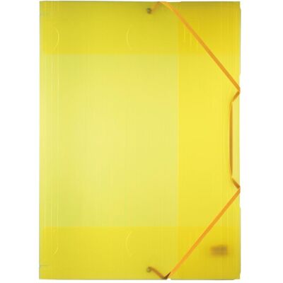 Folia, Mappe, Gummizugmappe A3 transp. gelb (A3, 1x) Folia, Mappe, Gummizugmappe A3 transp. gelb (A3, 1x)