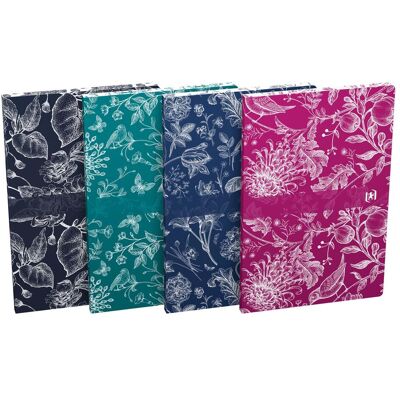 Magni, Heft + Block, Oxford Notizbuch Romance liniert 80 Blatt DIN B5 4fach sortiert (B5, Liniert, Weicher Einband) Magni, Heft + Block, Oxford Notizbuch Romance liniert 80 Blatt DIN B5 4fach sortiert (B5, Liniert, Weicher Einband)