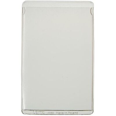 Leitz, Mappe, Ausweishülle, 54 x 86 mm, PVC, genarbt, 0,20 mm oben offen, Weichfolie, für Scheckkarten (54 x 86 mm, 1x) Leitz, Mappe, Ausweishülle, 54 x 86 mm, PVC, genarbt, 0,20 mm oben offen, Weichfolie, für Scheckkarten (54 x 86 mm, 1x)