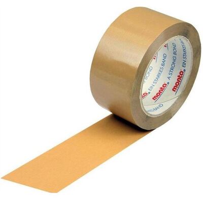 Transpak, Klebeband, Klebeband monta 201 Breite 50mm Länge 66m Stärke 54µ PVC braun leise (50 mm) Transpak, Klebeband, Klebeband monta 201 Breite 50mm Länge 66m Stärke 54µ PVC braun leise (50 mm)