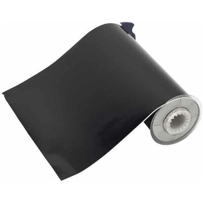 Brady, Etikettenrolle, B85-250x15-7569BK, Standard Vinyl, Schwarz, glänzend, 250.00 mm x 15.00 m, permanent, f. BBP Brady, Etikettenrolle, B85-250x15-7569BK, Standard Vinyl, Schwarz, glänzend, 250.00 mm x 15.00 m, permanent, f. BBP