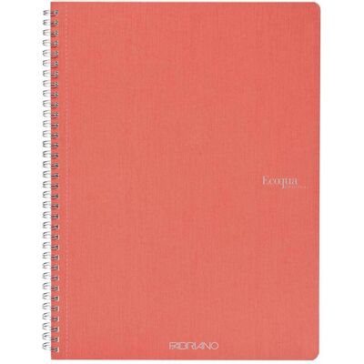 Fabriano, Heft + Block, Heft EcoQua spiralgebunden kariert Flamingo (A4, Kariert) Fabriano, Heft + Block, Heft EcoQua spiralgebunden kariert Flamingo (A4, Kariert)