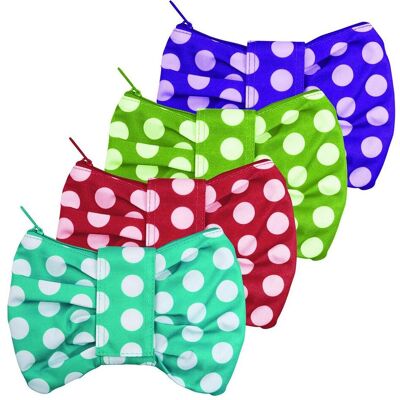 NoName, Etui, Flaches Federmppchen MEMORIS Pretty Bow, Reiverschluss und Klettverschluss, verschiedene Farben NoName, Etui, Flaches Federmppchen MEMORIS Pretty Bow, Reiverschluss und Klettverschluss, verschiedene Farben