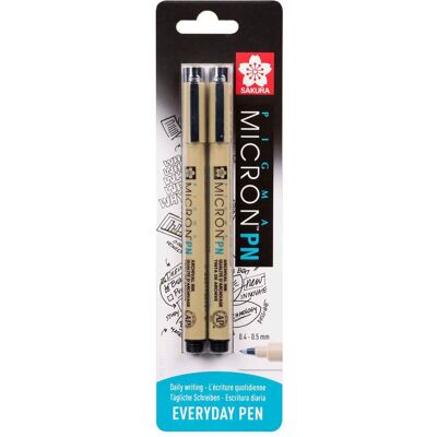 Sakura, Schreibstifte, Pigma Micron PN Stifte Schwarz 2Stücks (2x) Sakura, Schreibstifte, Pigma Micron PN Stifte Schwarz 2Stücks (2x)