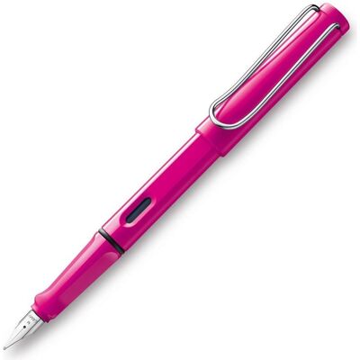 Lamy, Schreibstifte, Füllhalter Safari M pink (1x) Lamy, Schreibstifte, Füllhalter Safari M pink (1x)