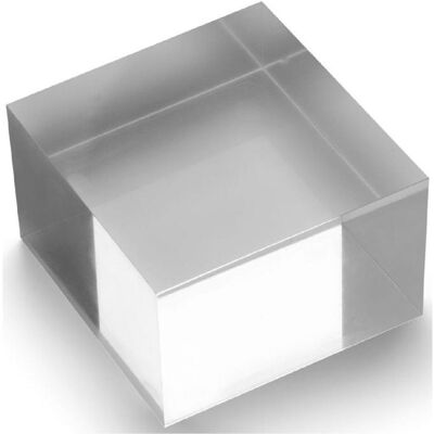 Acrylblock DEFLECTO - Transparent 75x75x50mm Acrylblock DEFLECTO - Transparent 75x75x50mm
