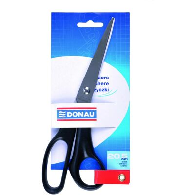 Donau, Schere, Büroschere, classic, 20, 5cm, schwarz (20.50 cm) Donau, Schere, Büroschere, classic, 20, 5cm, schwarz (20.50 cm)