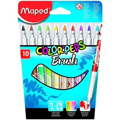 Maped, Malstifte, ColorPeps Brush (10x) Maped, Malstifte, ColorPeps Brush (10x)