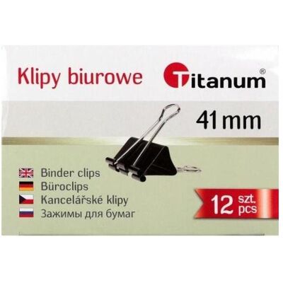 Titanum, Büroklammer, Büroklammern 41mm 12 Stk (12x) Titanum, Büroklammer, Büroklammern 41mm 12 Stk (12x)
