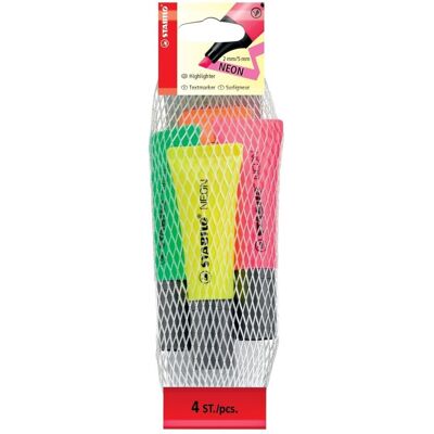 STABILO, Marker, Textmarker (4x) STABILO, Marker, Textmarker (4x)