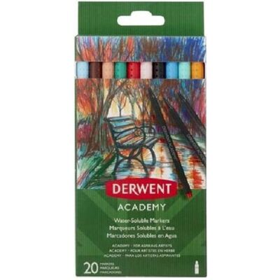Derwent, Marker, Academy Markers (20x) Derwent, Marker, Academy Markers (20x)