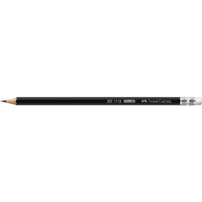 Faber, Bleistift, CASTELL 1112 Bleistifte HB schwarz mit Radierer 12 St. (HB, 12x) Faber, Bleistift, CASTELL 1112 Bleistifte HB schwarz mit Radierer 12 St. (HB, 12x)