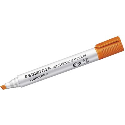 Staedtler Marker, Lumocolor whiteboard marker 351 B Keilspitze, Einzelprodukt, orange (1x) Staedtler Marker, Lumocolor whiteboard marker 351 B Keilspitze, Einzelprodukt, orange (1x)