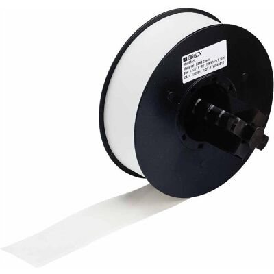 Brady, Etikettenrolle, B-595, Hochleistungs-Industrie-Vinylband, Transparent, glänzend, 29.00 mm x 30.00 m, permane (29 mm) Brady, Etikettenrolle, B-595, Hochleistungs-Industrie-Vinylband, Transparent, glänzend, 29.00 mm x 30.00 m, permane (29 mm)