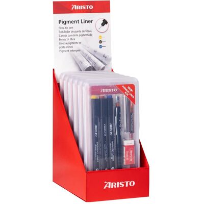 Aristo Schreibstifte, Pigmentliner Schul-Set Disp. 6 x 80087 Schul-Set, 6-teilig (6x) Aristo Schreibstifte, Pigmentliner Schul-Set Disp. 6 x 80087 Schul-Set, 6-teilig (6x)