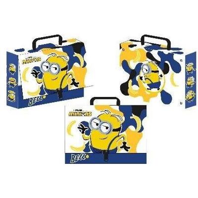 Beniamin, Mappe, Minions Aktentasche mit Griff (A4, 1x) Beniamin, Mappe, Minions Aktentasche mit Griff (A4, 1x)