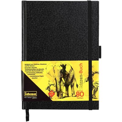 Idena, Heft + Block, Skizzenbuch (A5, Blanko, Harter Einband) Idena, Heft + Block, Skizzenbuch (A5, Blanko, Harter Einband)