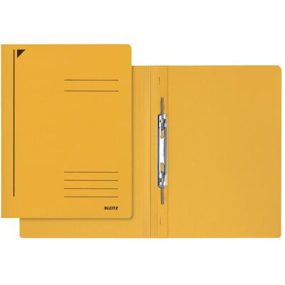 Leitz, Mappe, Spiralhefter, DIN A4, Colorspankarton, gelb 320 g/qm, mit Spiralmechanik 80 mm, mit Beschriftu (A4, 25x) Leitz, Mappe, Spiralhefter, DIN A4, Colorspankarton, gelb 320 g/qm, mit Spiralmechanik 80 mm, mit Beschriftu (A4, 25x)