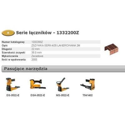 Bostitch, Büroklammer, Karton Klammern 22 mm Liquor 2000 Stk. für DSA-3522-E / DS-3522-E / MS-3522-E / T541402 ( 1 (2000x) Bostitch, Büroklammer, Karton Klammern 22 mm Liquor 2000 Stk. für DSA-3522-E / DS-3522-E / MS-3522-E / T541402 ( 1 (2000x)