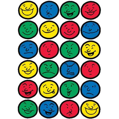 Herma Sticker, Sticker DECOR Gesichter (3 Sticker) Herma Sticker, Sticker DECOR Gesichter (3 Sticker)