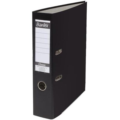 Bantex, Ordner, A4 Budget-Ordner 5 cm schwarz (A4, 75 mm) Bantex, Ordner, A4 Budget-Ordner 5 cm schwarz (A4, 75 mm)