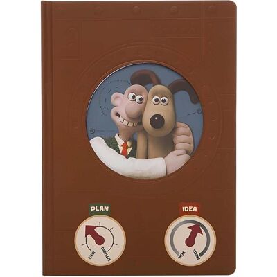 Heft + Block, Wallace & Gromit - Notizblock (A5, Harter Einband) Heft + Block, Wallace & Gromit - Notizblock (A5, Harter Einband)