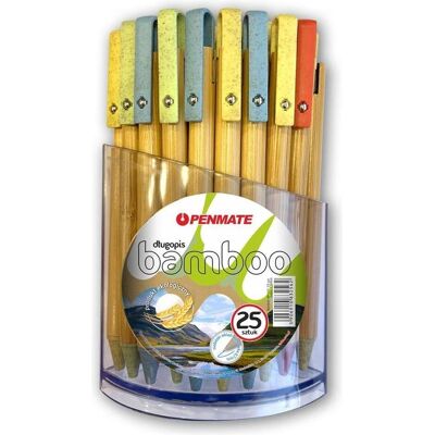Teka, Schreibstifte, Bambus BP-103 Mischstift (25 Stück) PENMATE (25x) Teka, Schreibstifte, Bambus BP-103 Mischstift (25 Stück) PENMATE (25x)