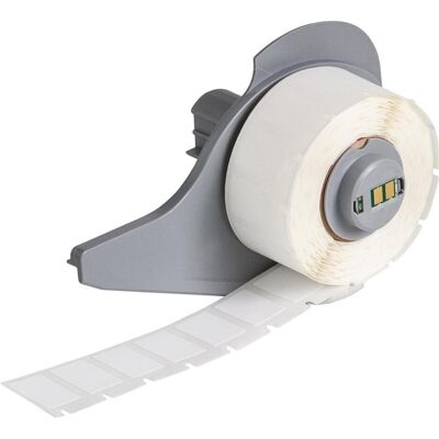 Brady, Etikettenrolle, M7-11-499, Nylongewebe, Weiss, matt, 19.05 x 12.70 mm, permanent (500 E.) (12.70 mm) Brady, Etikettenrolle, M7-11-499, Nylongewebe, Weiss, matt, 19.05 x 12.70 mm, permanent (500 E.) (12.70 mm)