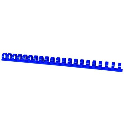 Office Products Binderücken, A4, 19 mm (165 Blatt), 100 Stück, blaue Farbe, Bindegerät Zubehör, Blau Office Products Binderücken, A4, 19 mm (165 Blatt), 100 Stück, blaue Farbe, Bindegerät Zubehör, Blau