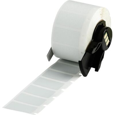 Brady, Etikettenrolle, M6-17-428, metallisierter Polyester, Silber, matt, 25.40 x 12.70 mm, permanent (500 E. ) (33.32 mm) Brady, Etikettenrolle, M6-17-428, metallisierter Polyester, Silber, matt, 25.40 x 12.70 mm, permanent (500 E. ) (33.32 mm)