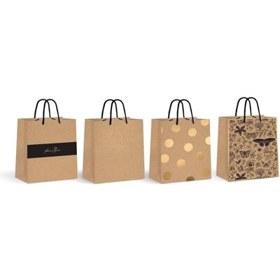 Interdruk, Geschenkverpackung, Grosse Kraft-Gold-Tasche Interdruk, Geschenkverpackung, Grosse Kraft-Gold-Tasche