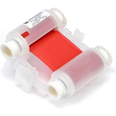 Brady, Etikettenrolle, M7-R6900-RD, Farbband, Harz, Rot, 50.00 mm x 45.72 m, f. BMP71 (50 mm) Brady, Etikettenrolle, M7-R6900-RD, Farbband, Harz, Rot, 50.00 mm x 45.72 m, f. BMP71 (50 mm)
