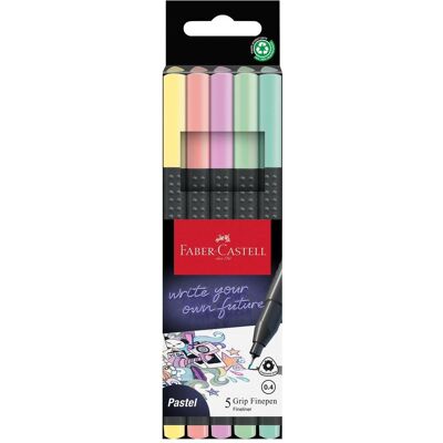 Faber-Castell, Schreibstifte, Fineliner (5x) Faber-Castell, Schreibstifte, Fineliner (5x)