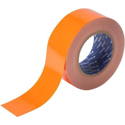 Brady, Etikettenrolle, B-514, ToughStripe, Bodenmarkierbänder, Polyester, orange, 50,8mm x 30m (104316) (50.80 mm) Brady, Etikettenrolle, B-514, ToughStripe, Bodenmarkierbänder, Polyester, orange, 50,8mm x 30m (104316) (50.80 mm)