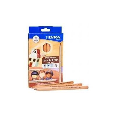Magni, Malstifte, LYRA Farb-Riesen Skin Tones 4 Farben 12er (12x) Magni, Malstifte, LYRA Farb-Riesen Skin Tones 4 Farben 12er (12x)