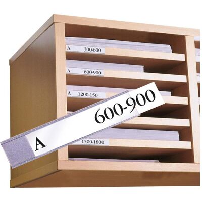 3L, Dokumentenablage, PUT-INDEX - Beschriftungs-Schilder (30 x 150 mm) 3L, Dokumentenablage, PUT-INDEX - Beschriftungs-Schilder (30 x 150 mm)
