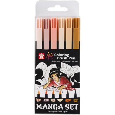 Sakura, Malstifte, Manga Koi (6x) Sakura, Malstifte, Manga Koi (6x)