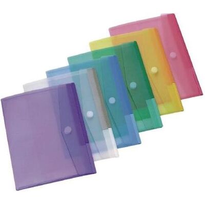 Tarifold, Mappe, Dokumentenmappe Djois 510259 DIN A5 Klettverschluss PP (Polypropylen) (A5, 6x) Tarifold, Mappe, Dokumentenmappe Djois 510259 DIN A5 Klettverschluss PP (Polypropylen) (A5, 6x)