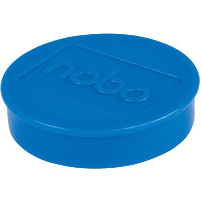 Nobo, Magnet, Magnet rund 38mm 1915313 blau 10 Stück (10x) Nobo, Magnet, Magnet rund 38mm 1915313 blau 10 Stück (10x)