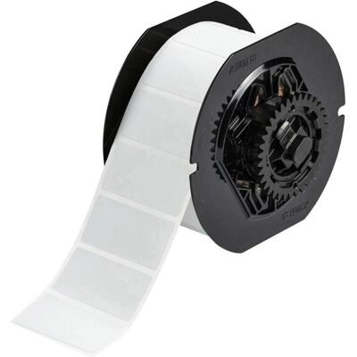 Brady, Etikettenrolle, B33-17-428, metallisierter Polyester, Hellgrau, matt, 50.80 x 25.40 mm, permanent (1500 E.) (55.88 mm) Brady, Etikettenrolle, B33-17-428, metallisierter Polyester, Hellgrau, matt, 50.80 x 25.40 mm, permanent (1500 E.) (55.88 mm)