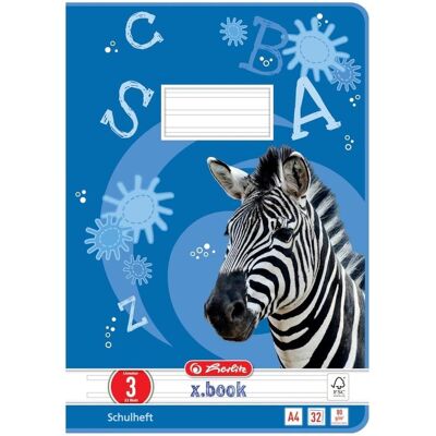 Herlitz, Heft + Block, Schulheft x.book, DIN A4, Lineatur 3 / liniert (A4, Liniert, Kein Einband) Herlitz, Heft + Block, Schulheft x.book, DIN A4, Lineatur 3 / liniert (A4, Liniert, Kein Einband)