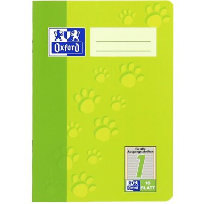 Oxford, Heft + Block, Schulheft, A5, Lineatur 1 (A5, Liniert, Harter Einband) Oxford, Heft + Block, Schulheft, A5, Lineatur 1 (A5, Liniert, Harter Einband)