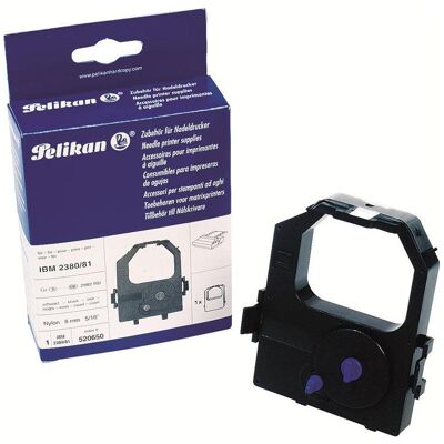 Pelikan Schreibmaschine Zubehör, Nylon ribbon mit Nachtränksystem für IBM 2390 PS-1 Pelikan Schreibmaschine Zubehör, Nylon ribbon mit Nachtränksystem für IBM 2390 PS-1