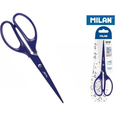 Milan, Schere, Blister Pack Office Scissors Acid Blue 17cm (17 cm) Milan, Schere, Blister Pack Office Scissors Acid Blue 17cm (17 cm)