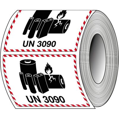 Brady, Etiketten, ADR-LBM-UN3490, B-7610, Verpackungsetiketten - Lithiumbatterie-Markierung, Papier, matt, Sch Brady, Etiketten, ADR-LBM-UN3490, B-7610, Verpackungsetiketten - Lithiumbatterie-Markierung, Papier, matt, Sch