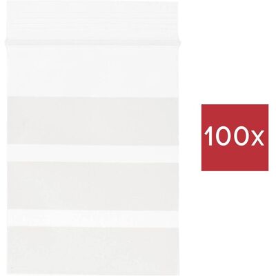 Tru Components, Verpackungsmaterial, Druckverschlussbeutel mit Beschriftungsstreifen (L x B) 60 mm x 4 (100 Stk.) Tru Components, Verpackungsmaterial, Druckverschlussbeutel mit Beschriftungsstreifen (L x B) 60 mm x 4 (100 Stk.)