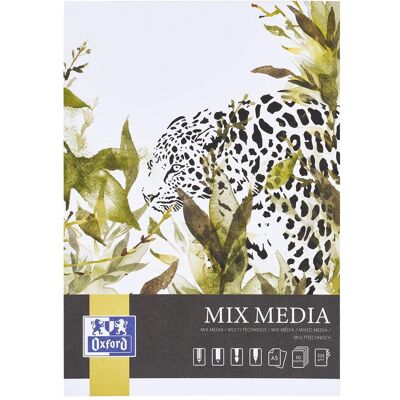 Oxford, Heft + Block, Mix Media (A5, Blanko, Weicher Einband) Oxford, Heft + Block, Mix Media (A5, Blanko, Weicher Einband)