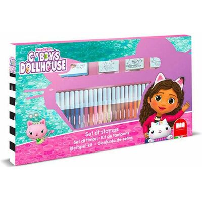 Diamond Dotz, Stempel, Gabby's Dollhouse Malset mit Stempeln, 41-tlg. Diamond Dotz, Stempel, Gabby's Dollhouse Malset mit Stempeln, 41-tlg.