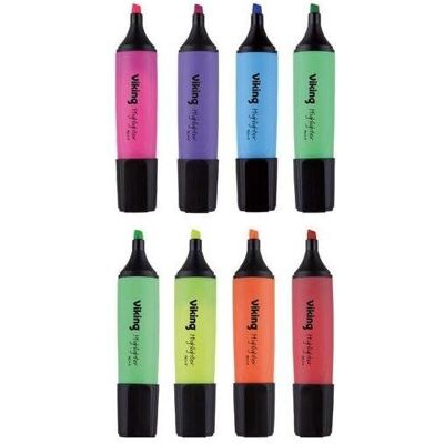 Niceday, Marker, Textmarker HC1-5 Farbig assortiert 8 Stück (8x) Niceday, Marker, Textmarker HC1-5 Farbig assortiert 8 Stück (8x)